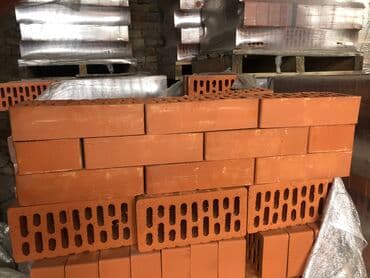 Красный Кремлевский кирпич Российский облицовочный lalafo.kg да Красный Кремлевский кирпич Российский облицовочный