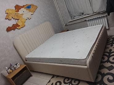 Терезелер жана комплектөөчүлөр: Эки кишилик керебет, Жаңы, Матрасы бар, узуну - 160 см — 8