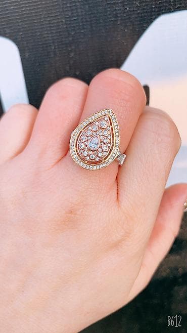 Новое позолоченное кольцо Самый лучший подарок для ваших любимых