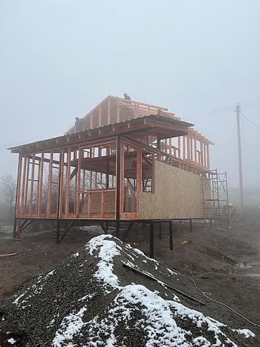 ремонт помещений: Каркасные дома под ключ - Проектирование и строительство каркасных — 3