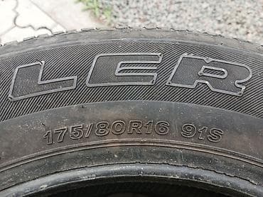 good year: Шины 175 / 80 / R 16, Лето, Б/у, Комплект, Внедорожные (АТ/МТ), Япония, Bridgestone — 2