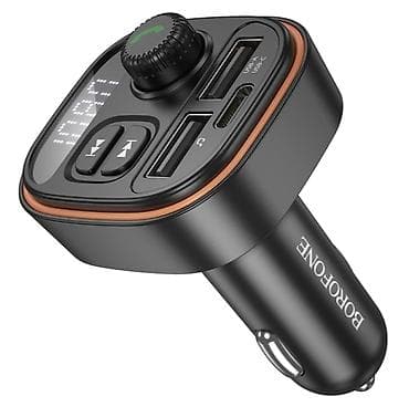 usb: Автомобильный BT FM-трансмиттер BOROFONE BC59, 15 Вт - Bluetooth V4.2 — 2