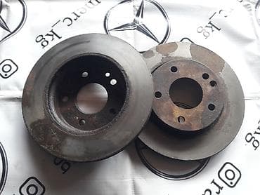 w163: Комплект тормозных дисков Mercedes-Benz 2000 г., Б/у, Оригинал, Германия — 1