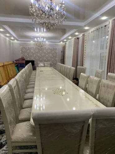 мебель бишкек столы и стулья фото цены: Стол и стул для зала, Новый, Бесплатная доставка, Самовывоз — 1