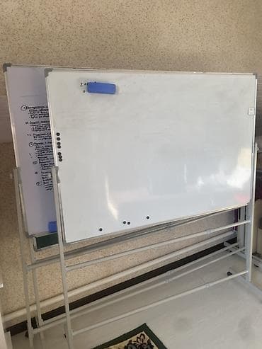 Маркерная магнитная доска на напольной стойке Состояние: отличное (как — 2