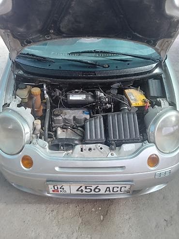 авто элек: Chevrolet Matiz: 2005 г., 0.8 л, Кол менен иштөөчү, Бензин, Хетчбек — 4