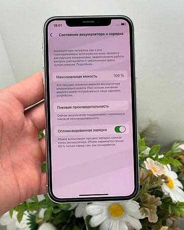 афон хр: IPhone X, Серебристый — 2