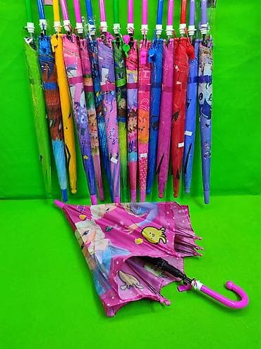 детский катамаран: Зонт полуавтоматический для детей в ассортименте☔ Комплектация — 1