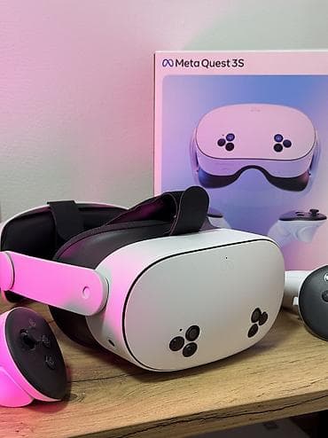Xbox Series X: Meta Quest 3S VR очки. Состояние новое, играл всего пару дней. VR шлем — 4