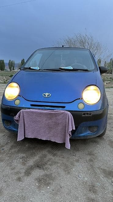 Транспорт: Daewoo Matiz: 2007 г., 1 л, Кол менен иштөөчү, Бензин, Хетчбек — 1