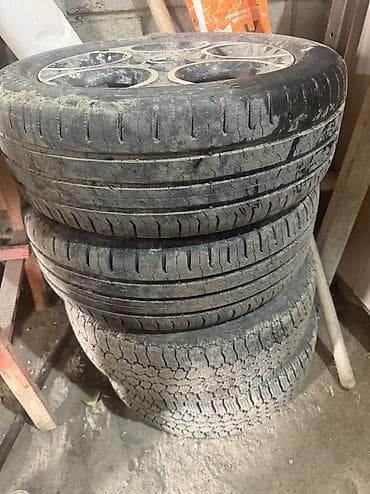 шина 195 70 15 с: Литые Диски R 15 Комплект, Б/у — 5