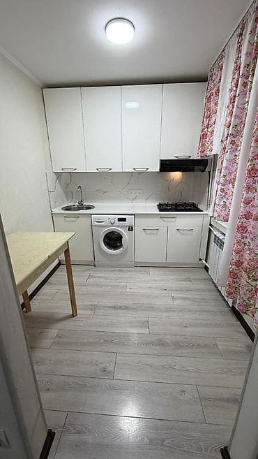 токмок квартиры в аренду: 2 комнаты, 46 м², 104 серия, 1 этаж, Косметический ремонт — 4