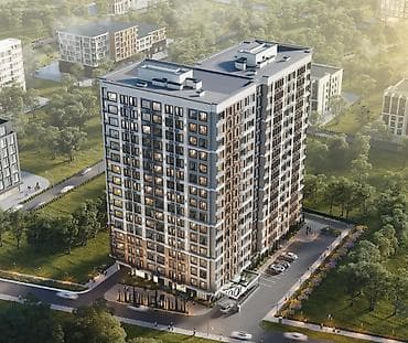городок ачекей бишкек: 2 комнаты, 62 м², Элитка, 10 этаж, Готовая ПСО (под самоотделку) — 3