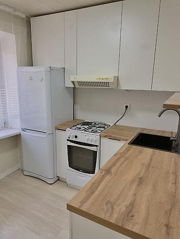 абдурахманова: 2 комнаты, 43 м², 104 серия, 4 этаж, Евроремонт — 3