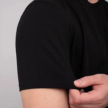 монклер футболка цена: Футболка, Классическая модель, Made in KG, Хлопок, Новый, M — 10