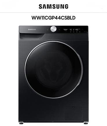 Техника и электроника: Стиральная машина Samsung WW11CGP44CSBLD (серия WW7400T), фронтальная — 1