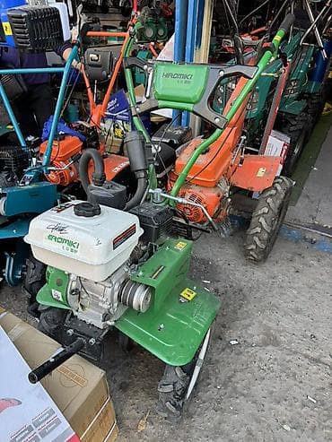 целиндор: Мотоблок HIROMIKI MQ170MT-3S (Green) - Двигатель: бензиновый 170F - — 1