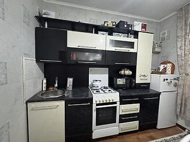 куханный гарнетур: Кухонный гарнитур с техникой и рабочей зоной - Компоновка: прямая — 1