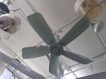 floor fan: Потолочный вентилятор с 5 лопастями - Тип: подвесной потолочный — 1