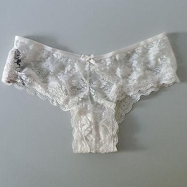 Жеке буюмдар: 💖Женские трусики, белые кружевные, приятные на ощупь и хорошо — 1