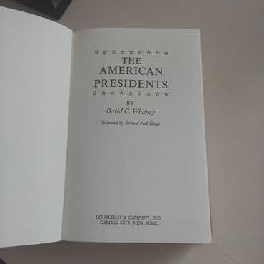 книга английский язык: Все об американских президентах в оригинале. Состояние отличное — 2
