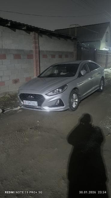 corolla runx: Hyundai Sonata: 2018 г., Автомат, Газ, Седан — 3