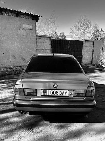 mercedes e500: BMW 5 series: 1991 г., 2.5 л, Механика, Бензин, Седан — 4