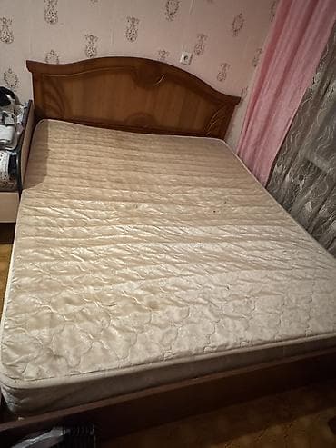 2х спальный: Двуспальная кровать, С матрасом, длина - 200 см — 2