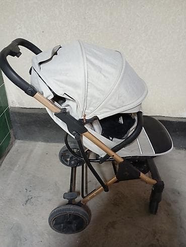 easy walker: Коляска, Другой бренд, цвет - Серебристый, Б/у, Самовывоз, Платная доставка — 2