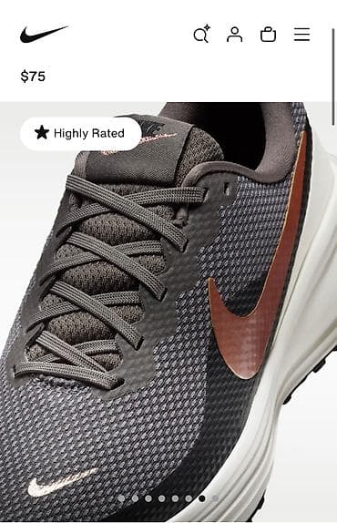 Угги: Кроссовки, 38.5, Nike, Новый, цвет - Черный, Самовывоз, Платная доставка — 3