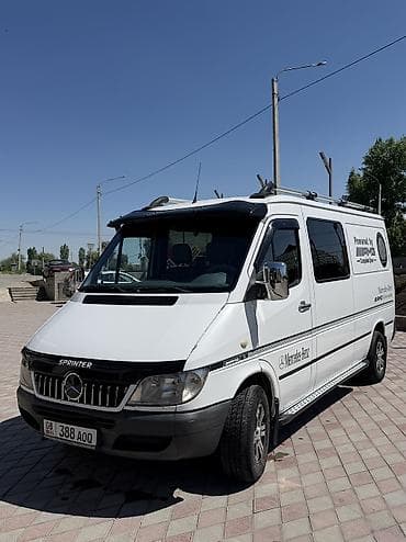 Транспорт: Mercedes-Benz Спринтер: 2002 г., 2.2 л, Кол менен иштөөчү, Дизель, Бус — 4