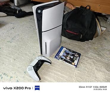 PlayStation 5 slim с дисководом идеальное состояние в комплекте at lalafo.kg PlayStation 5 slim с дисководом идеальное состояние в комплекте