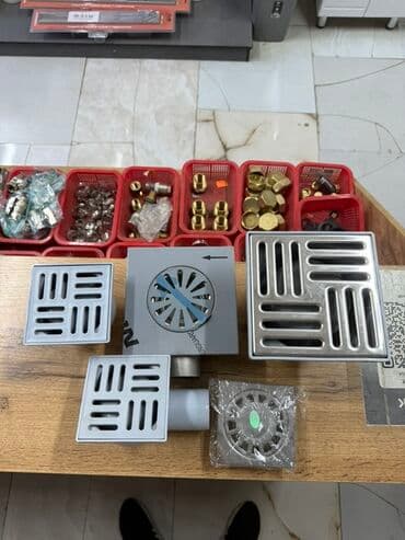 душевые поддоны: Представлен ассортимент душевых трапов, предназначенных для — 2