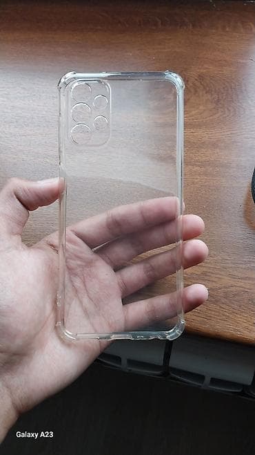 Прозрачный чехол для смартфона Samsung Galaxy A23. - Материал: мягкий at lalafo.kg Прозрачный чехол для смартфона Samsung Galaxy A23. - Материал: мягкий