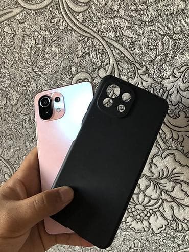 iphone v: Xiaomi, Mi 11 Lite, Б/у, 128 ГБ, цвет - Розовый, 2 SIM — 2