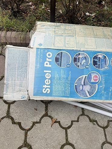 Лестницы для бассейнов: Каркасные детали для каркасного бассейна Bestway Steel Pro. Состав: - — 3