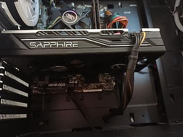 купить игровой компьютер в бишкеке: Компьютер, ядер - 4, ОЗУ 16 ГБ, Для работы, учебы, Intel Core i5, AMD Radeon RX 580, HDD + SSD — 5