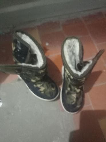 сапожки аляска: Детские зимние сапоги-дутики - Цвет/дизайн: камуфляж хаки с — 2