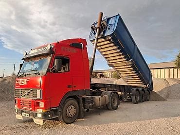 два авто: Тягач, Volvo, 1998 г., Самосвал — 3