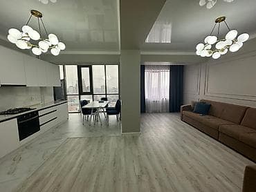 Батирлер: 3-комнатная квартира в элитном ЖК Советская / Медерова 90 м² 8 этаж — 3