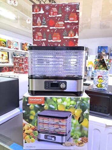 сушилка для овощей zelmer: Сушилка для овощей Техномир SG-400LCD Мощность 400вт Количество — 6