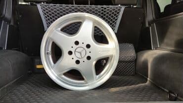 Литые Диски R 18 AMG, Комплект, отверстий - 5, Б/у at lalafo.kg Литые Диски R 18 AMG, Комплект, отверстий - 5, Б/у