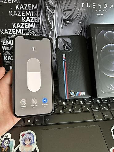 aifon 12pro: IPhone 12 Pro, Б/у, 256 ГБ, Графит, Зарядное устройство, Защитное стекло, Чехол, 744 % — 2