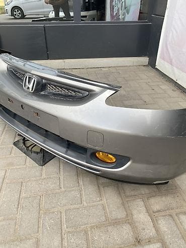 клыки на бампер: Бампер Honda, Б/у, Оригинал — 3