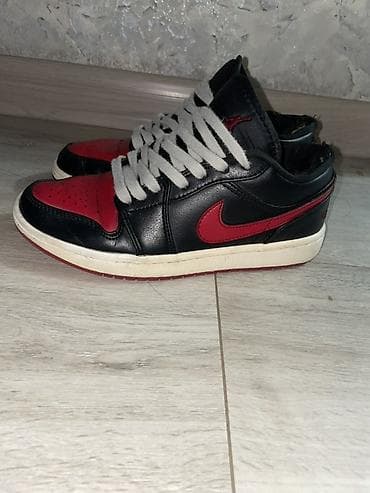 armani exchange: Мужские кроссовки, 38, 38.5, Air Jordan, Б/у, цвет - Красный, Бесплатная доставка — 6