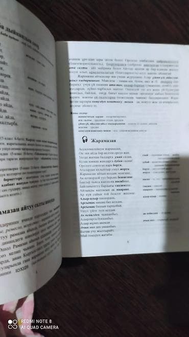 ежевика на кыргызском: Кыргызская литература, 7 класс, Б/у — 3