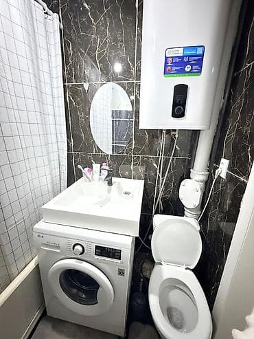 1ком 12мкр кут: 2 комнаты, 47 м², 104 серия, 4 этаж, Косметический ремонт — 6