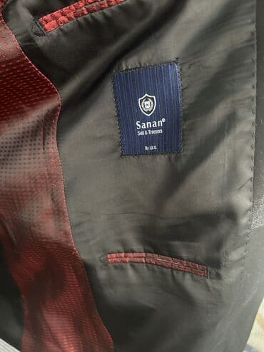 турецкая обувь из натуральной кожи: Продается костюм(пиджак+брюки)носили мало,размер 48,производство — 19