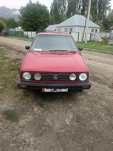Volkswagen Golf: 1987 г., 1.8 л, Механика, Бензин, Купе