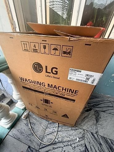 vgr v 107: Стиральная машина LG F2V3PS6W, фронтальная загрузка - Загрузка: 6,5 — 4